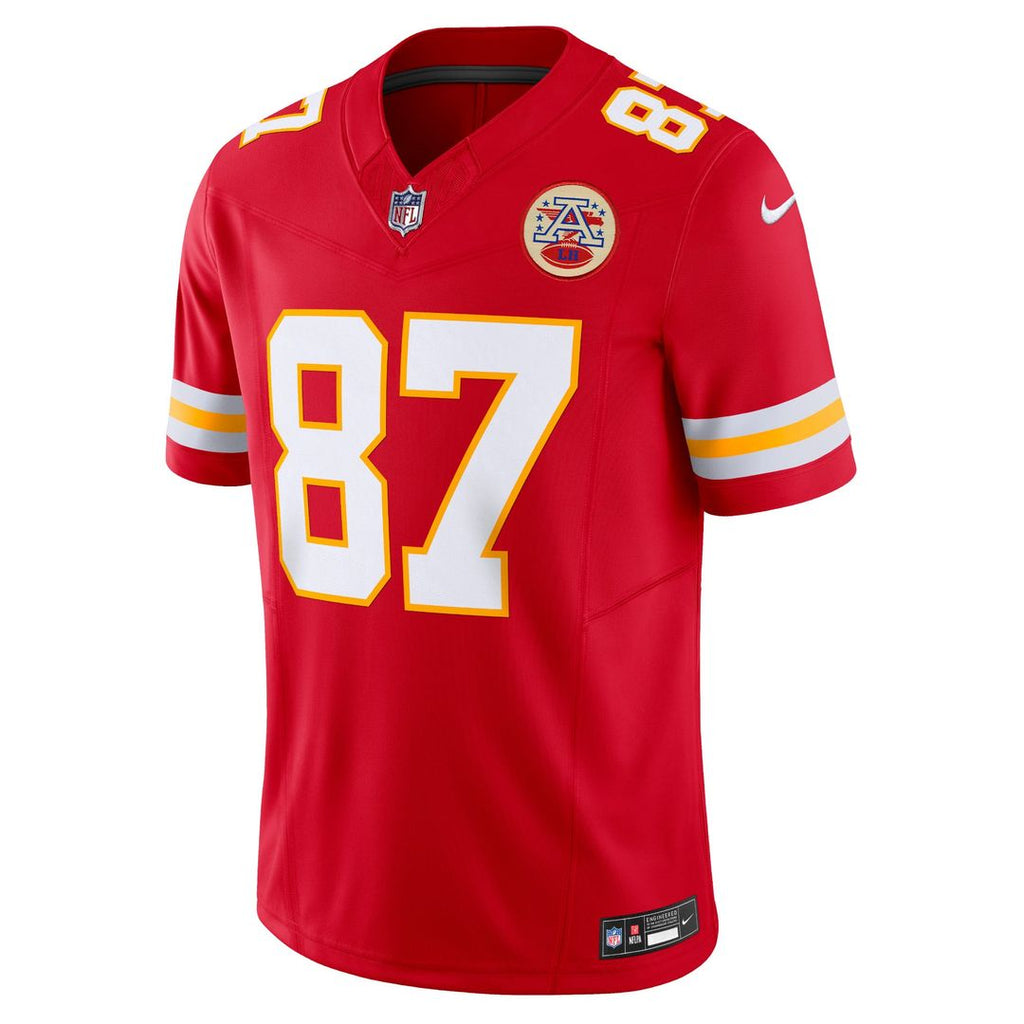 Kansas City Chiefs Travis Kelce Nike Red Vapor FUSE Limited Jersey