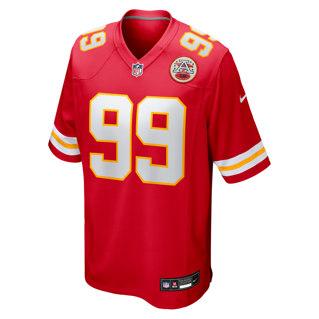 Kansas City Chiefs Peter Woods Nike Red Game Jersey