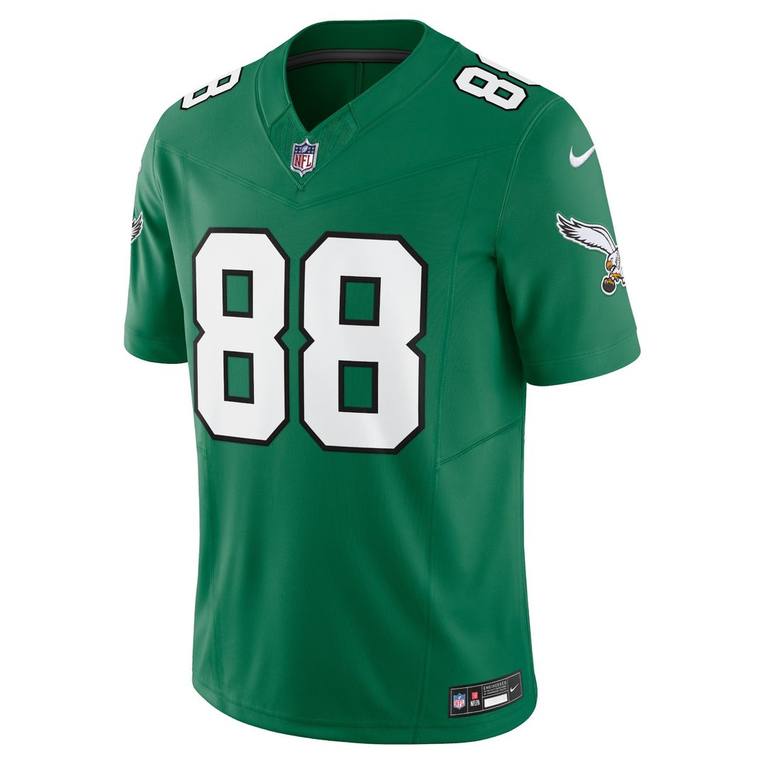 Philadelphia Eagles Dallas Goedert Nike Kelly Green Vapor FUSE Limited Jersey