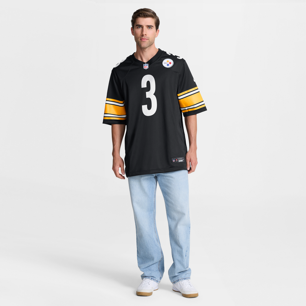 Pittsburgh Steelers Jaquan Brisker Nike Black Game Jersey