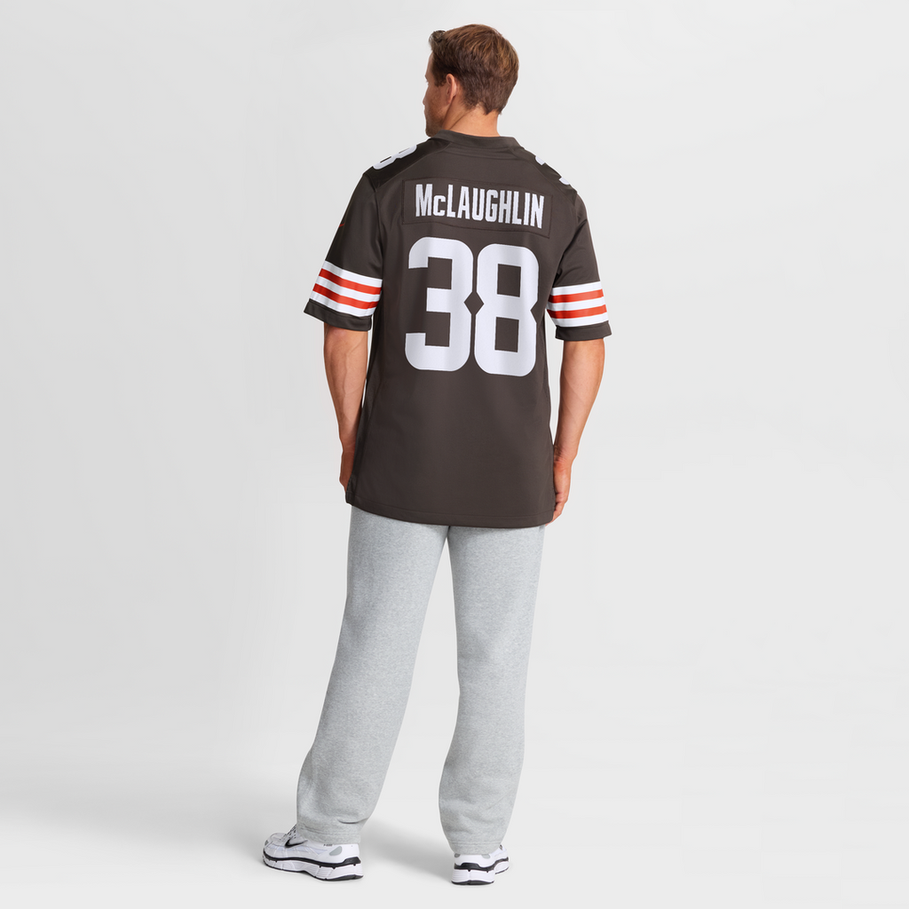 Cleveland Browns Jaleel McLaughlin Nike Brown Game Jersey