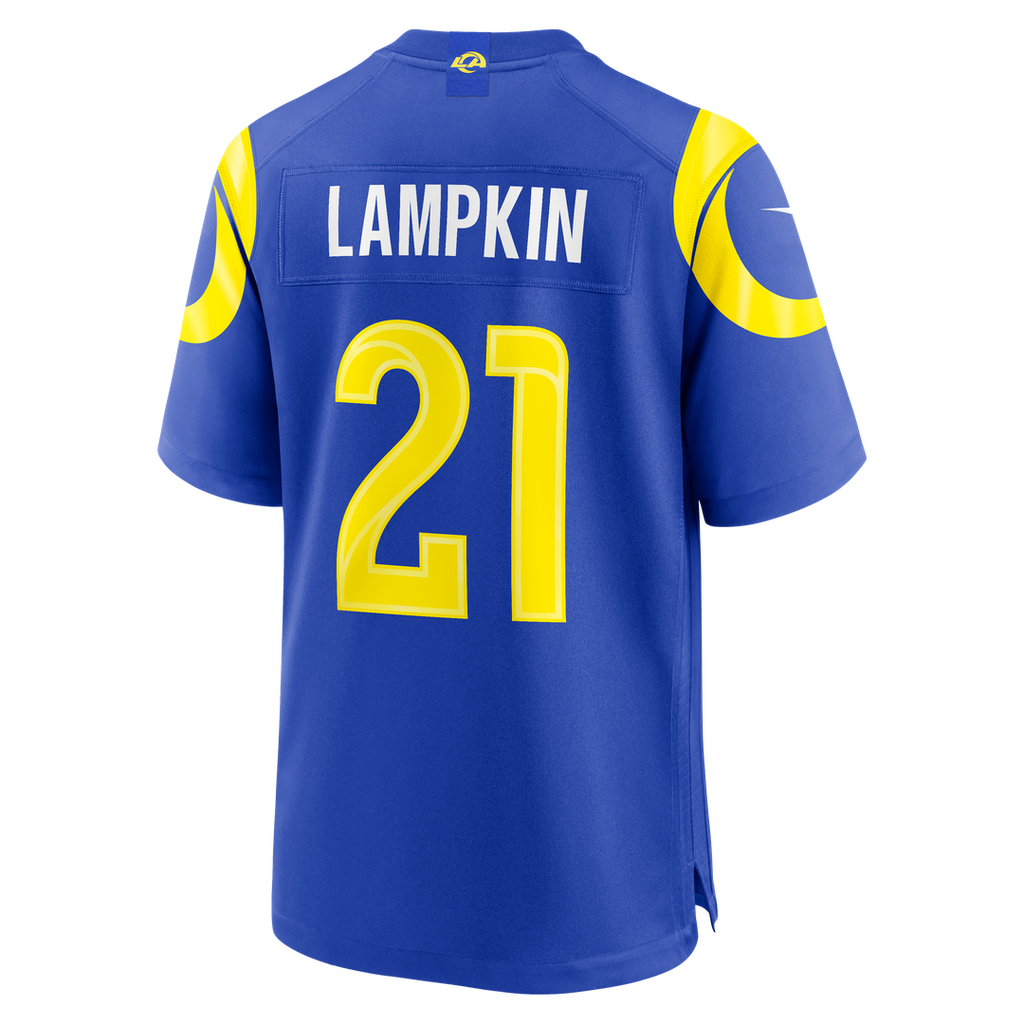 Los Angeles Rams Cam Lampkin Nike Royal Game Jersey