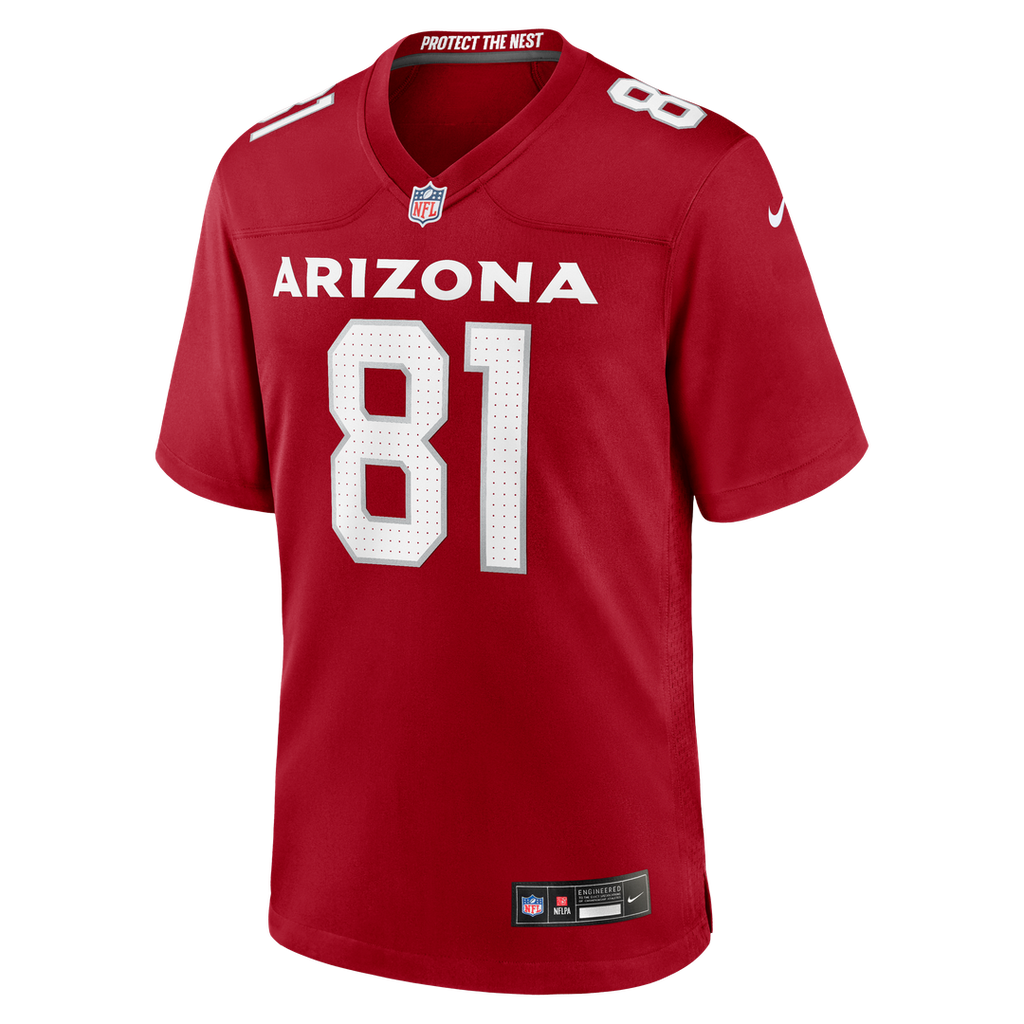 Arizona Cardinals Travis Vokolek Nike Cardinal Game Jersey