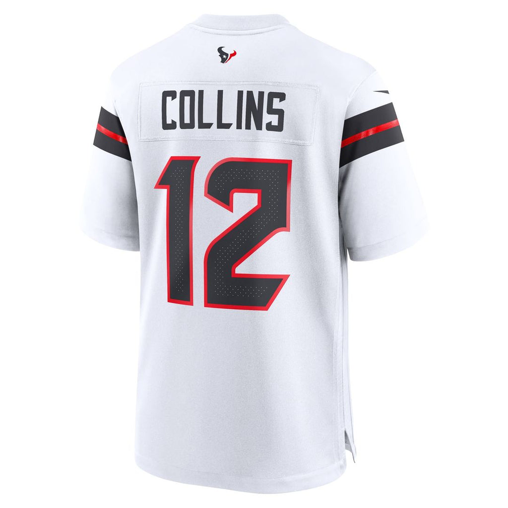 Houston Texans Nico Collins Nike Navy Game Jersey