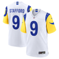 Los Angeles Rams Matthew Stafford Nike White White Game Jersey