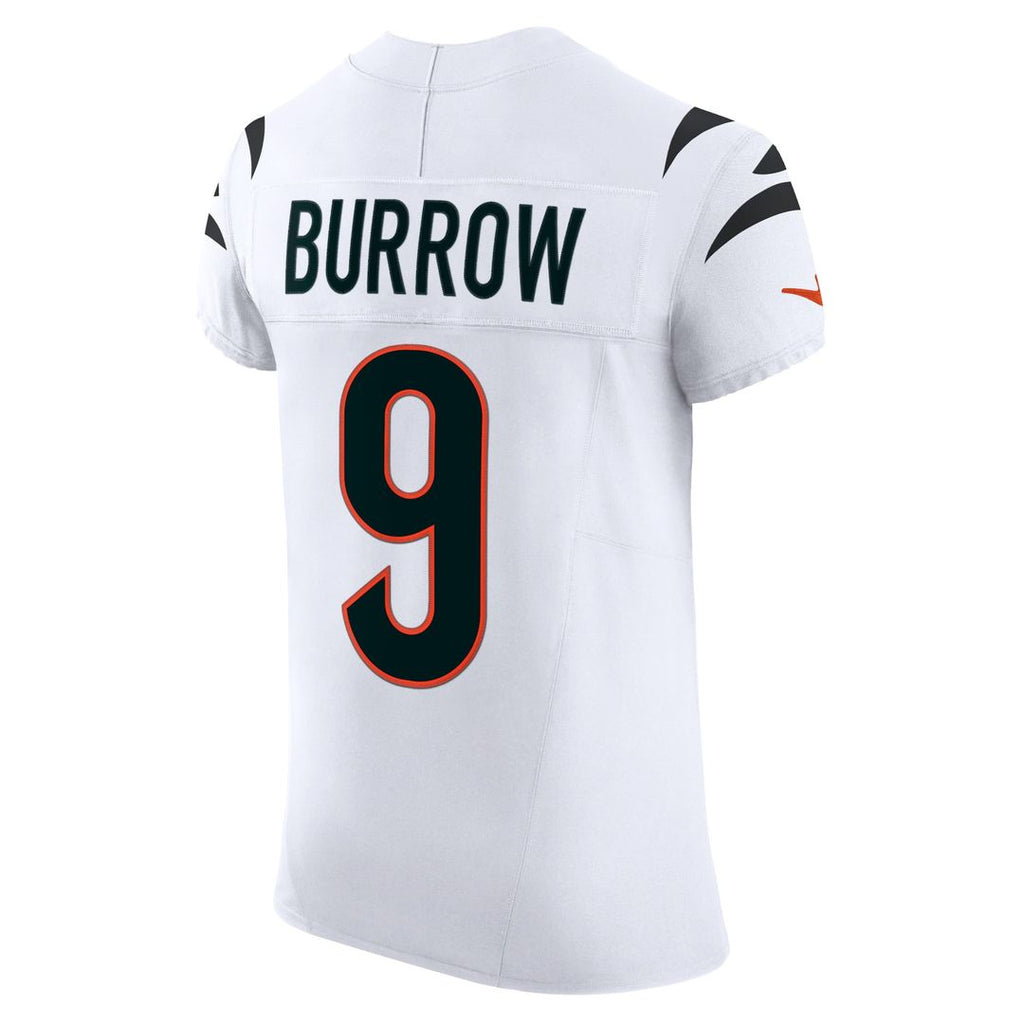 Cincinnati Bengals Joe Burrow Nike White Vapor FUSE Elite Jersey