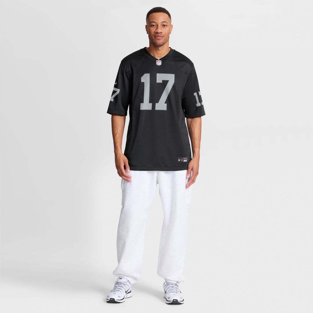 Las Vegas Raiders Nakobe Dean Nike Black Game Jersey