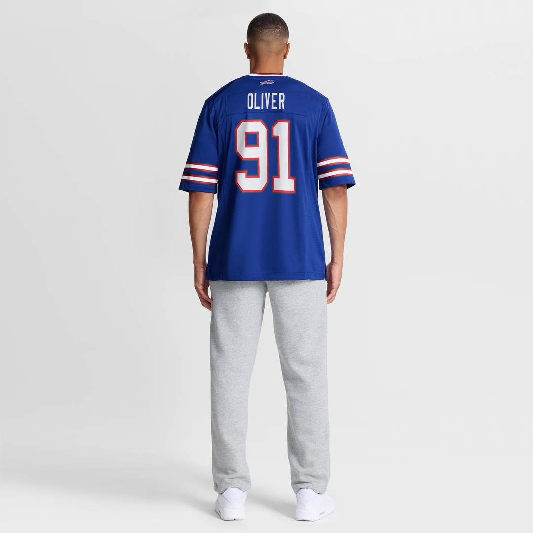 Buffalo Bills Ed Oliver Nike Royal Team Game Jersey