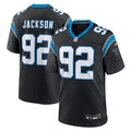 Carolina Panthers Cam Jackson Nike Black Game Jersey