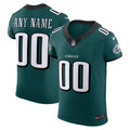 Philadelphia Eagles Nike Midnight Green Team Vapor FUSE Elite Custom Jersey