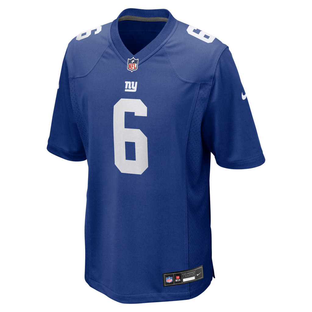 New York Giants Jaxson Dart Nike Royal Game Jersey