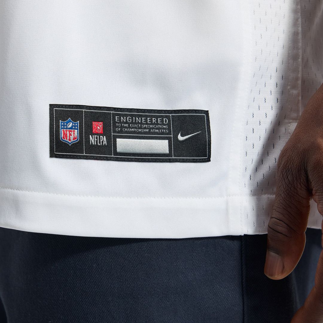 San Francisco 49ers Christian McCaffrey Nike White Game Jersey