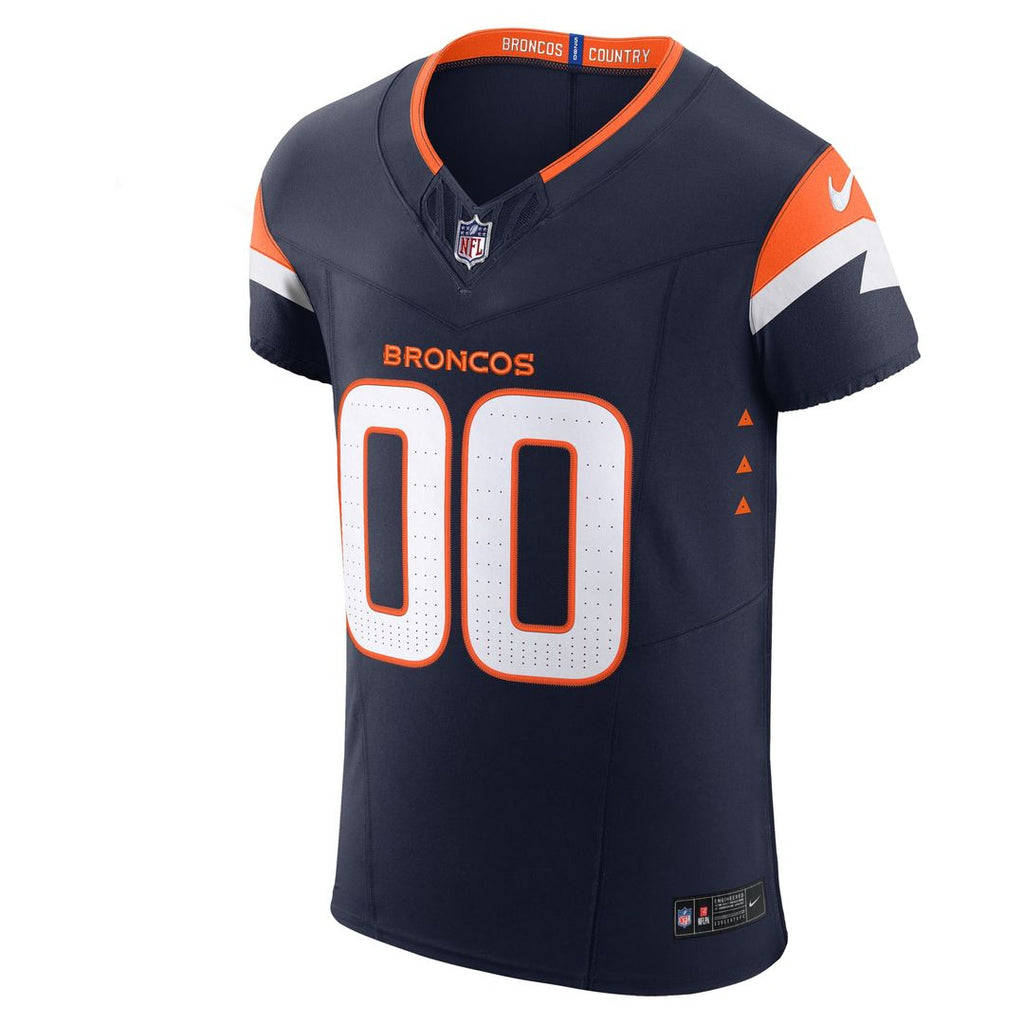 Denver Broncos Nike Navy Alternate Vapor FUSE Elite Custom Jersey