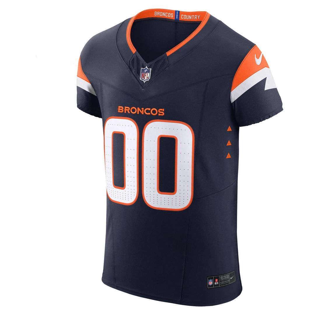 Denver Broncos Nike Navy Alternate Vapor FUSE Elite Custom Jersey