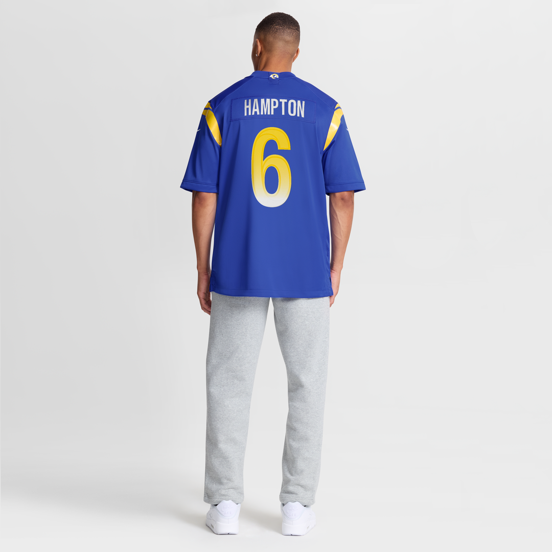 Los Angeles Rams Nick Hampton Nike Royal Game Jersey