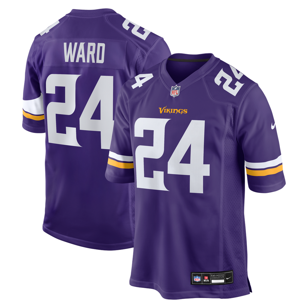 Minnesota Vikings Jay Ward Nike Purple Game Jersey