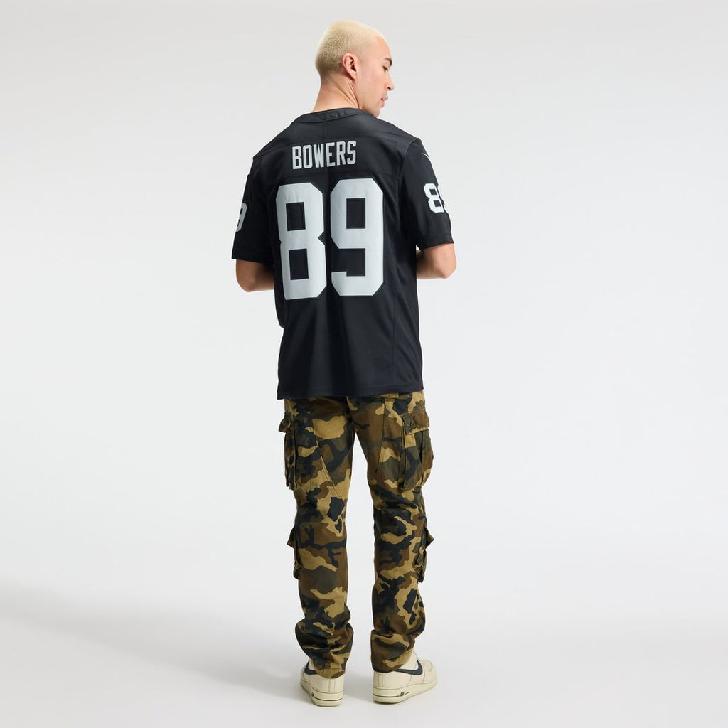 Las Vegas Raiders Brock Bowers Nike White Vapor FUSE Stitched Limited Jersey