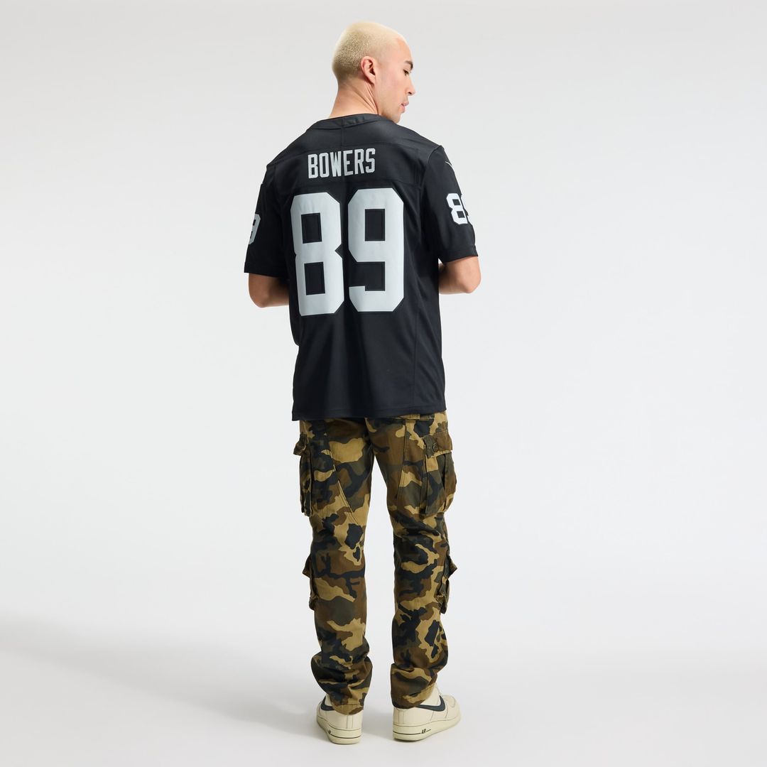 Las Vegas Raiders Brock Bowers Nike White Vapor FUSE Stitched Limited Jersey