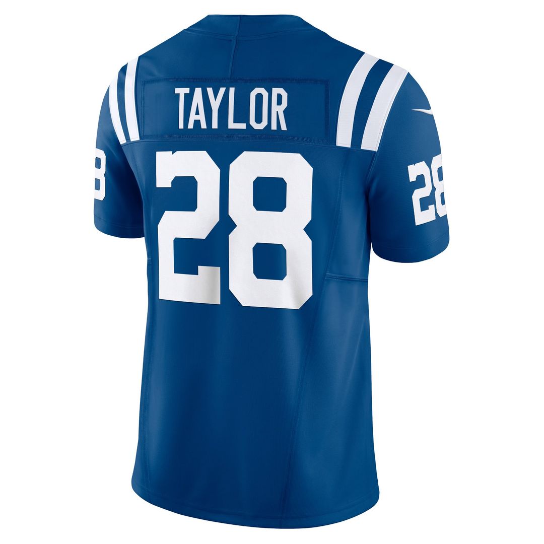 Indianapolis Colts Jonathan Taylor Nike Royal Vapor FUSE Limited Jersey