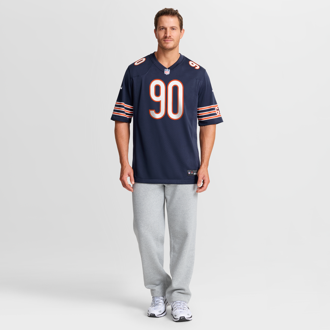 Chicago Bears Neville Gallimore Nike Navy Game Jersey