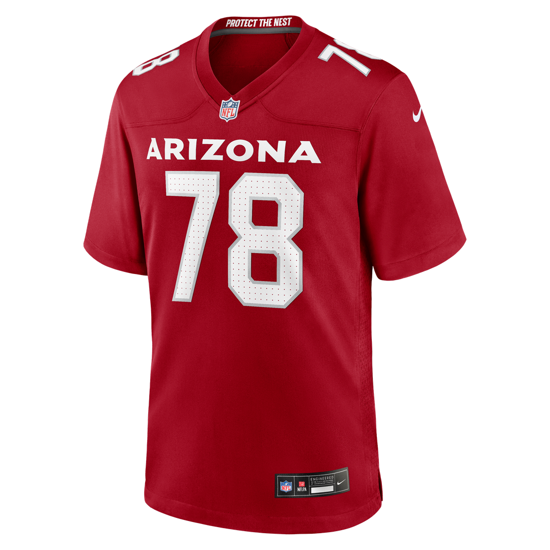 Arizona Cardinals Josh Fryar Nike Cardinal Game Jersey