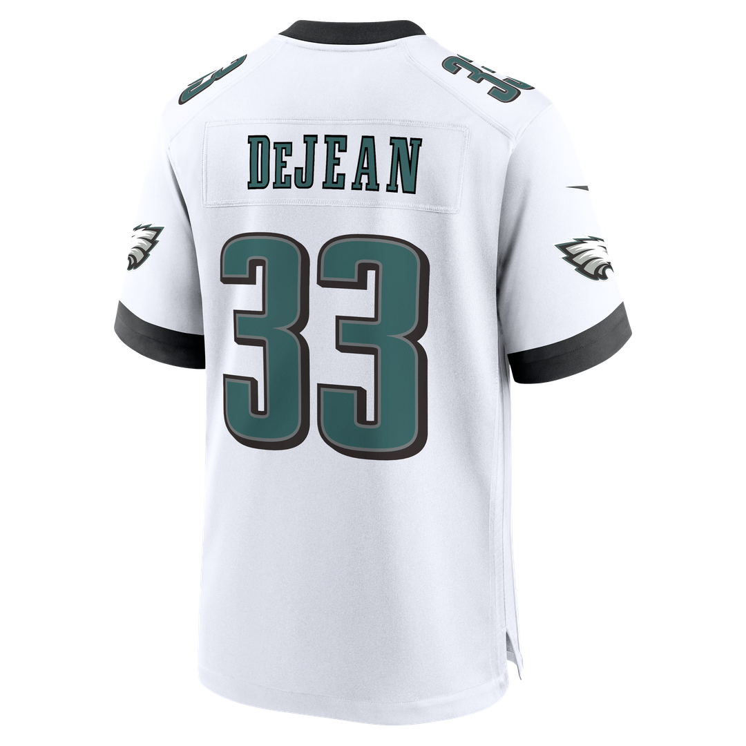 Philadelphia Eagles Cooper DeJean Nike Midnight Green Game Jersey