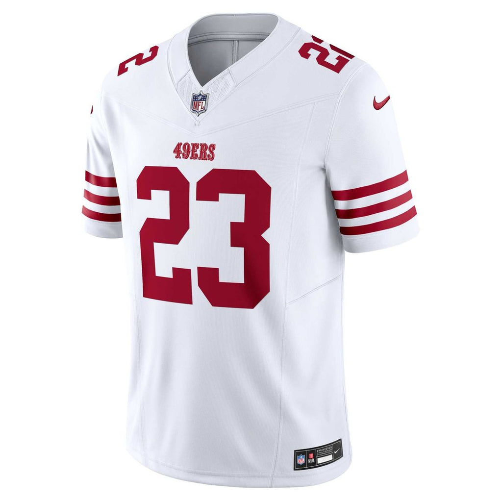 San Francisco 49ers Christian McCaffrey Nike Scarlet Vapor FUSE Limited Jersey