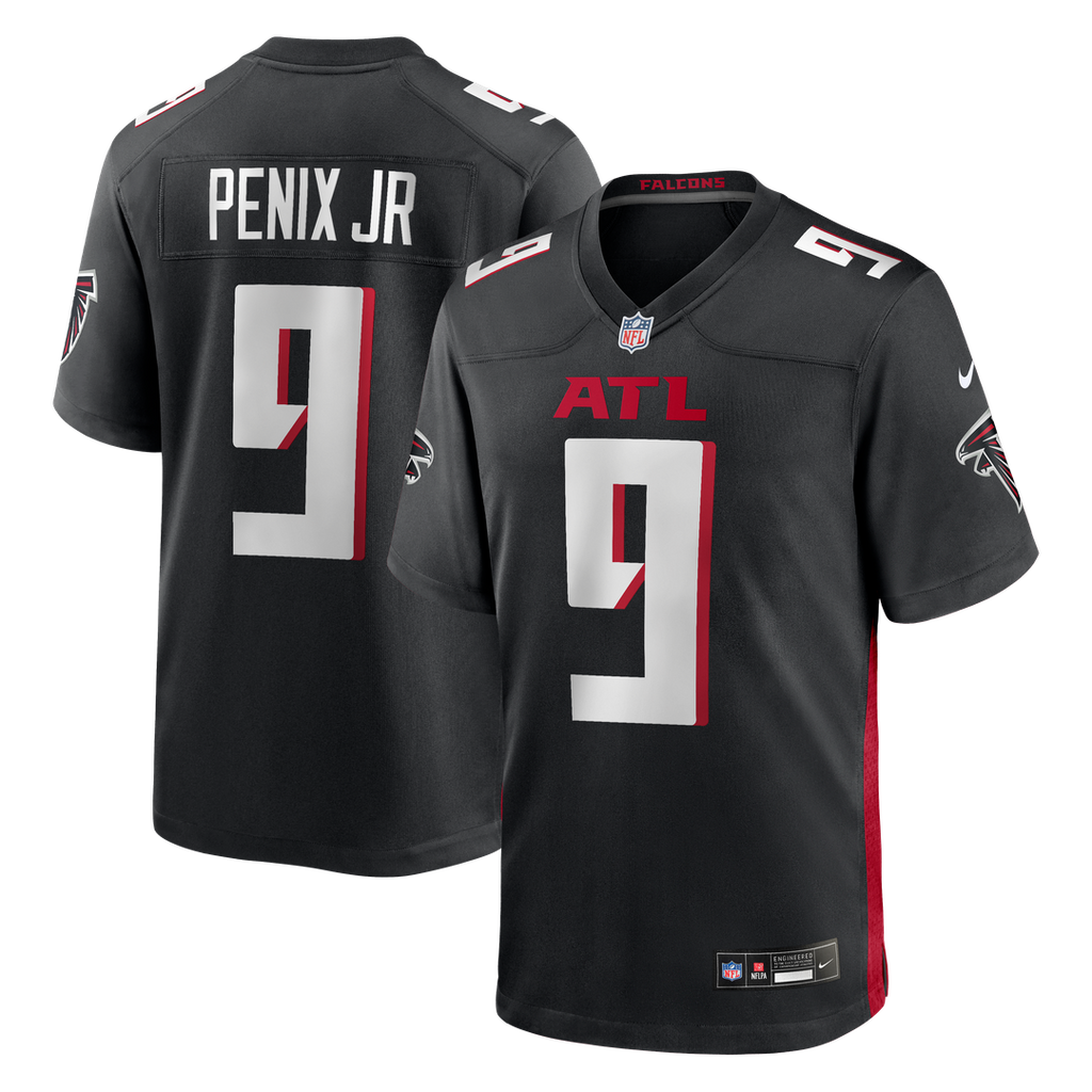 Atlanta Falcons Michael Penix Jr. Nike Black Game Jersey