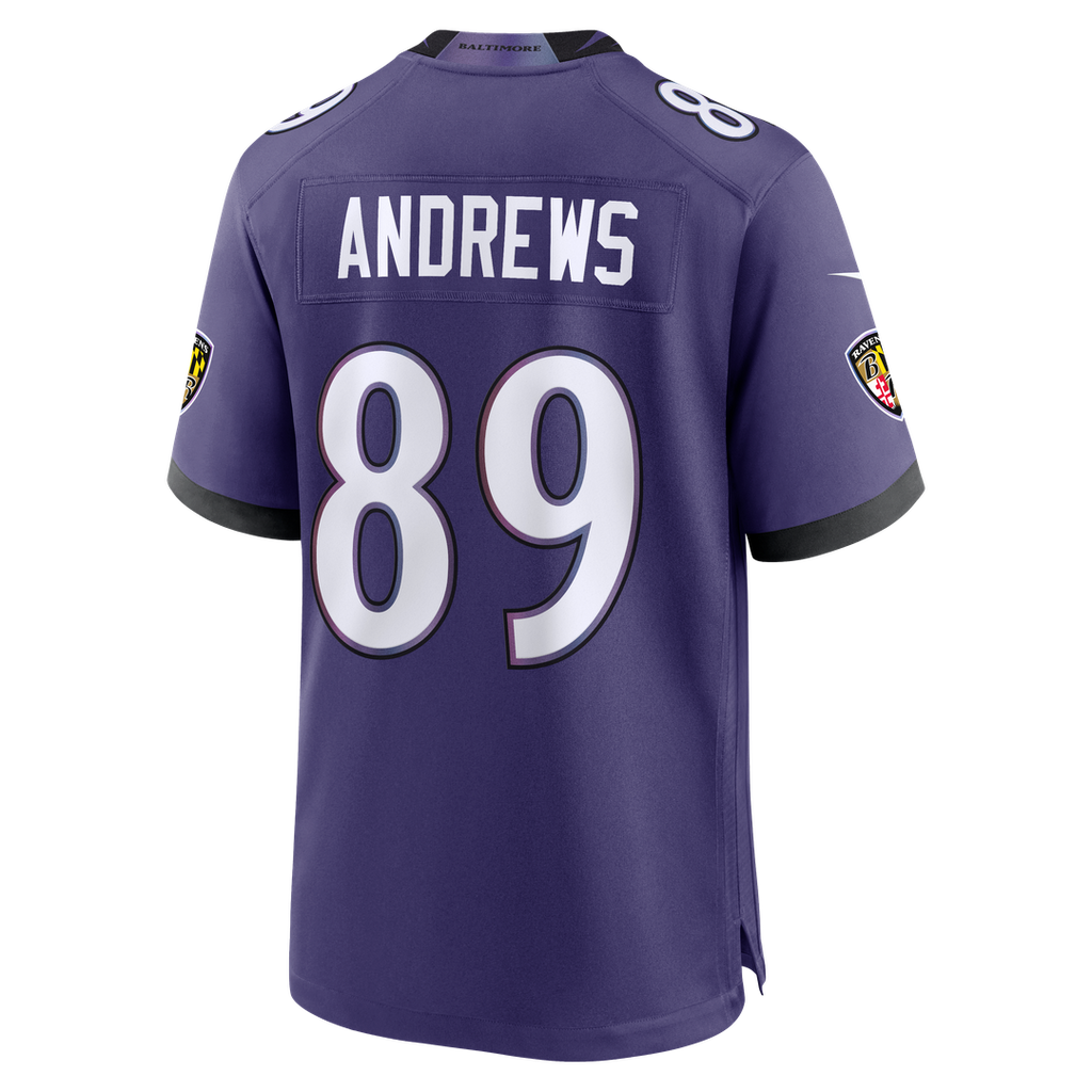 Baltimore Ravens Mark Andrews Nike Purple Game Jersey