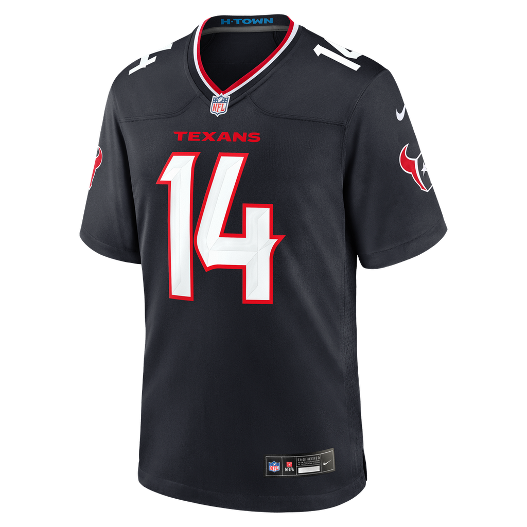 Houston Texans Jaylin Noel Nike Navy Game Jersey