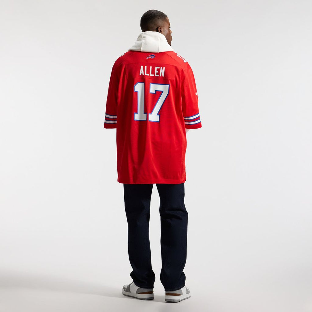 Buffalo Bills Josh Allen Nike White White Game Jersey