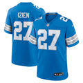 Detroit Lions Christian Izien Nike Blue Game Jersey