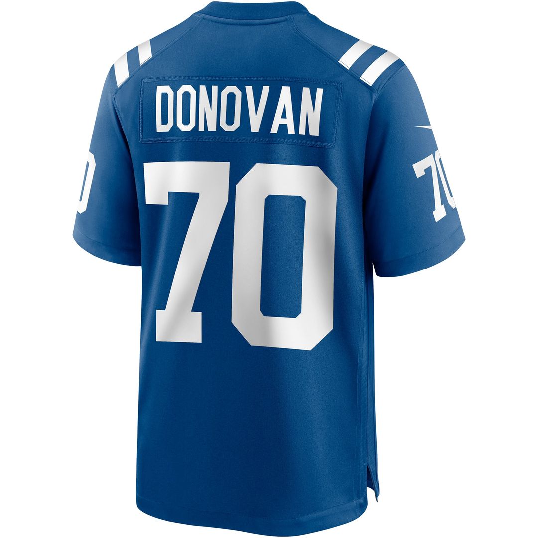 Indianapolis Colts Art Donovan Nike Royal Retired Player Game Jersey