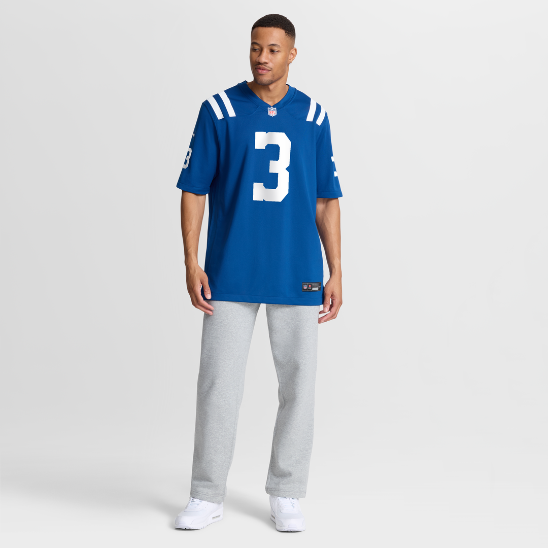 Indianapolis Colts Spencer Shrader Nike Royal Game Jersey