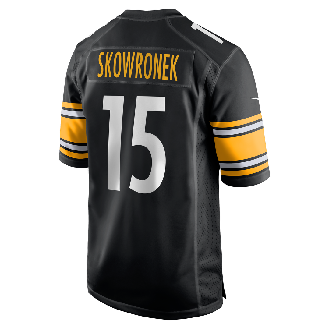 Pittsburgh Steelers Ben Skowronek Nike Black Game Jersey