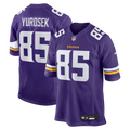 Minnesota Vikings Ben Yurosek Nike Purple Game Jersey
