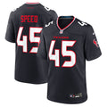 Houston Texans E.J. Speed Nike Navy Game Jersey