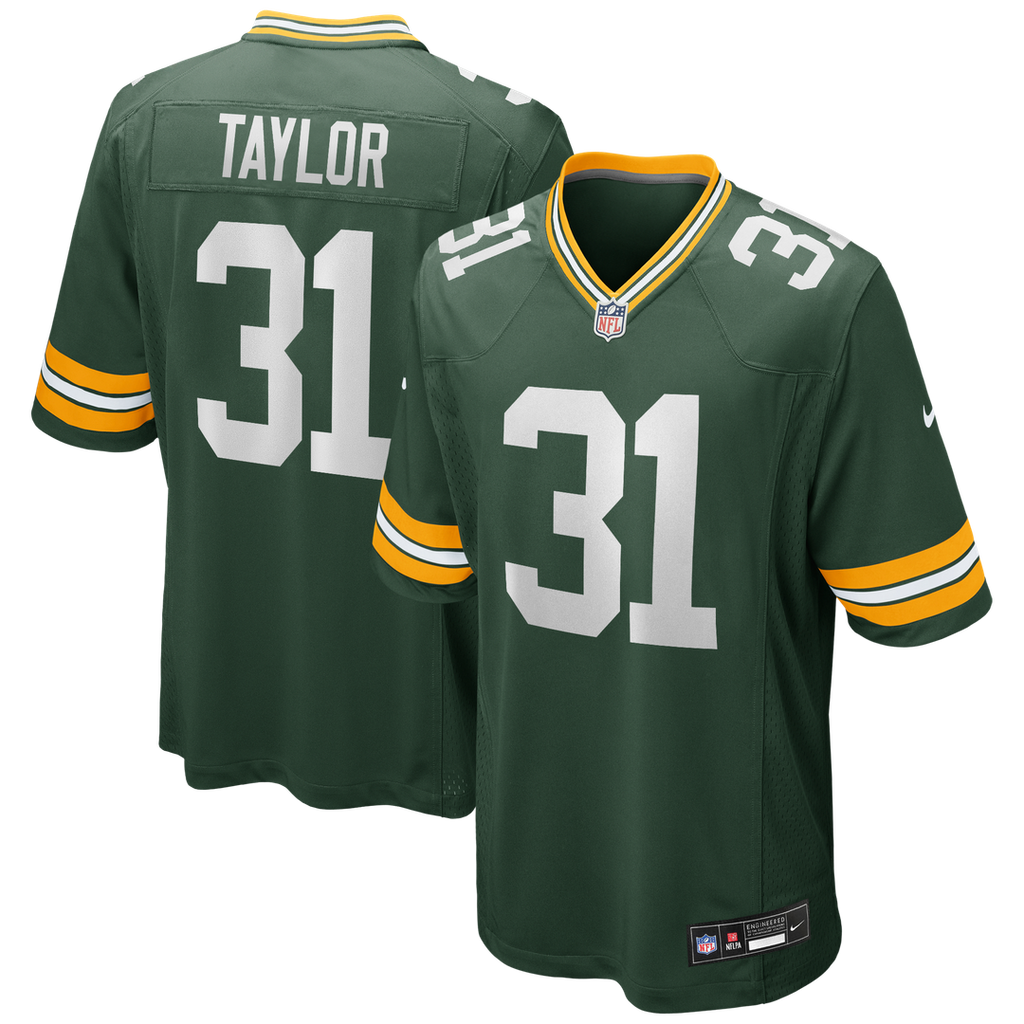 Green Bay Packers Jim Taylor Nike Green Retired Player Game Jersey