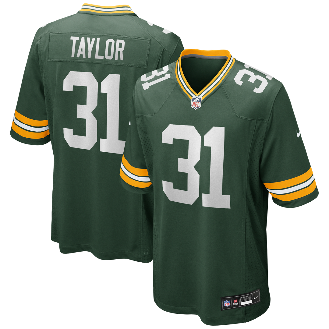 Green Bay Packers Jim Taylor Nike Green Retired Player Game Jersey