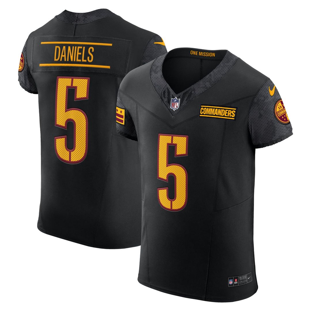 Washington Commanders Jayden Daniels Nike Burgundy Team Vapor FUSE Elite Jersey