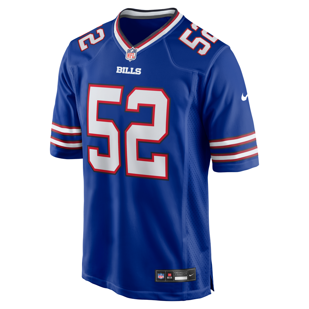 Buffalo Bills Kaleb Elarms - Orr Nike Royal Game Jersey