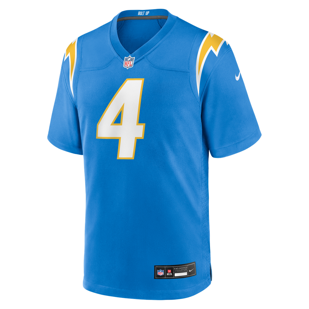 Los Angeles Chargers Tarheeb Still Nike Powder Blue Game Jersey