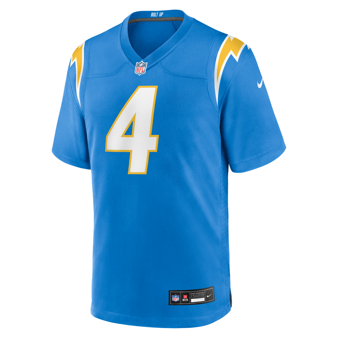 Los Angeles Chargers Tarheeb Still Nike Powder Blue Game Jersey