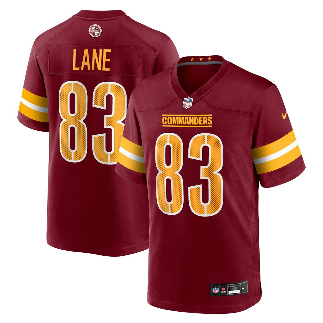 Washington Commanders Jaylin Lane Nike Burgundy Game Jersey