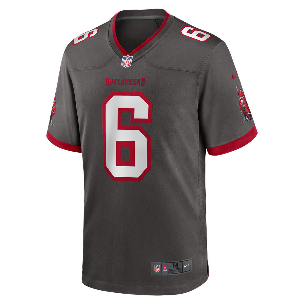 Tampa Bay Buccaneers Baker Mayfield Nike Red Game Jersey