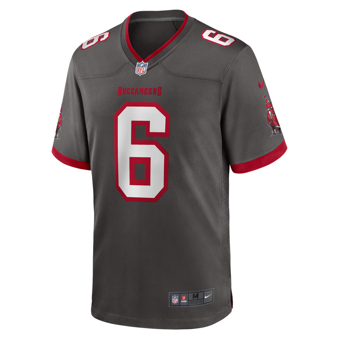Tampa Bay Buccaneers Baker Mayfield Nike Red Game Jersey