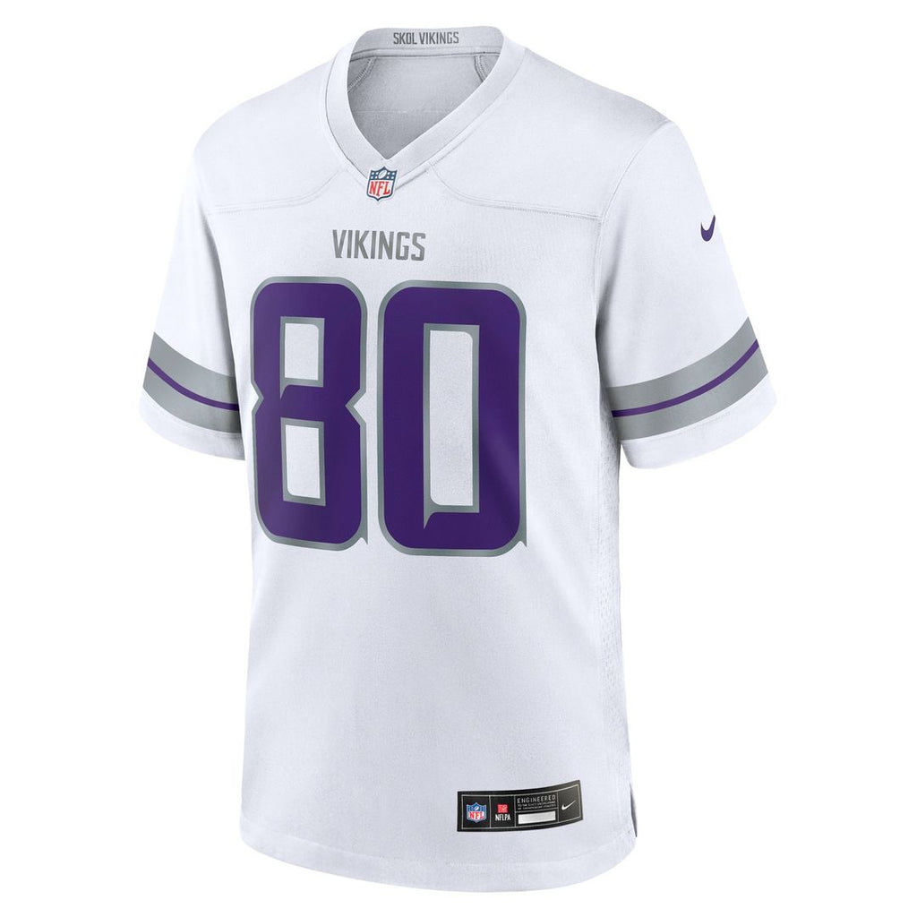 Minnesota Vikings Cris Carter Nike White Alternate Retired Game Jersey