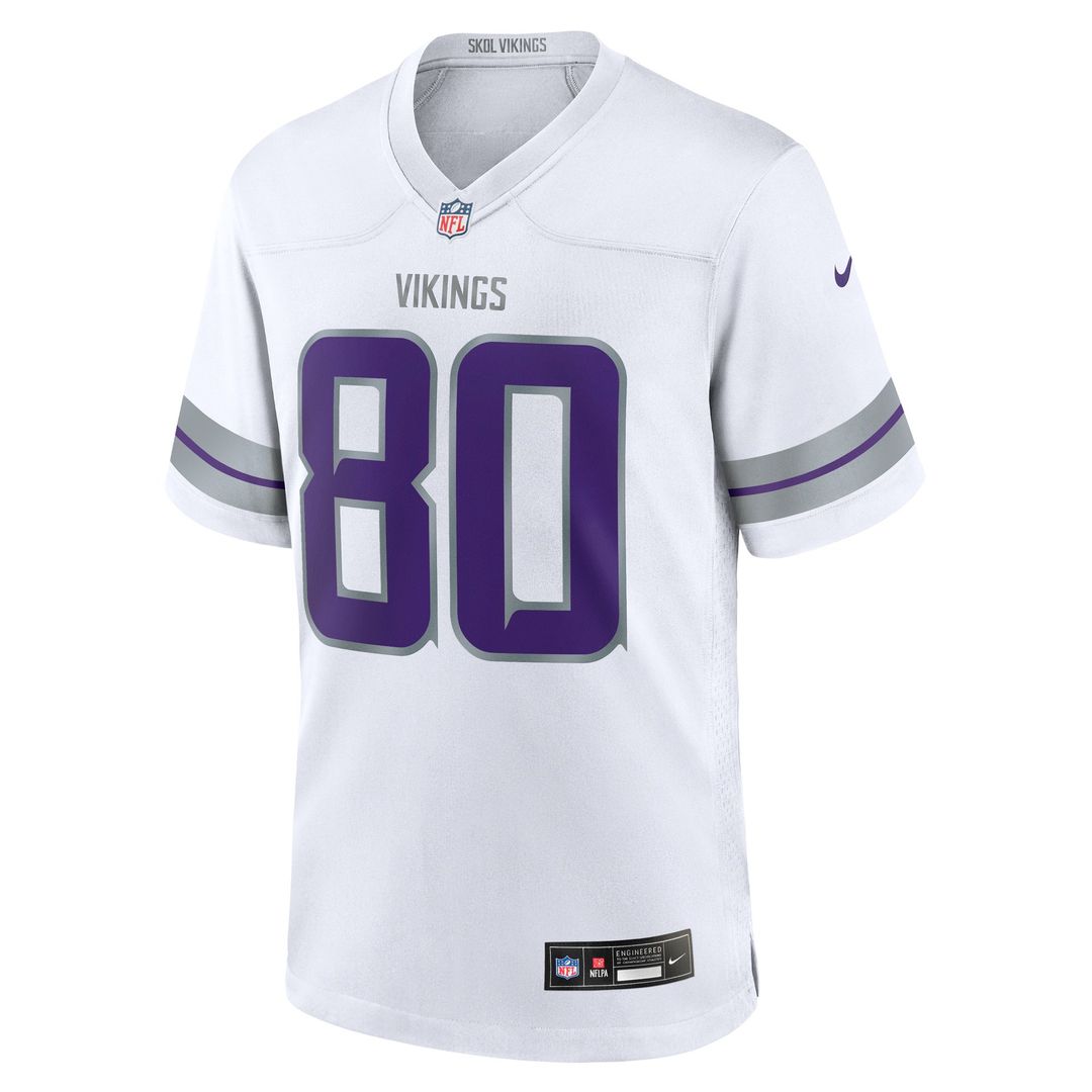 Minnesota Vikings Cris Carter Nike White Alternate Retired Game Jersey