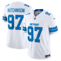 Detroit Lions Aidan Hutchinson Nike White Vapor FUSE Stitched Limited Jersey