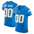 Los Angeles Chargers Nike Powder Blue Vapor FUSE Elite Custom Jersey